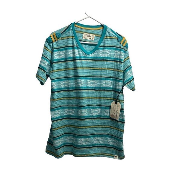 Men’s NWT Free Planet V Neck T-Shirt Sz.XL - Picture 1 of 7